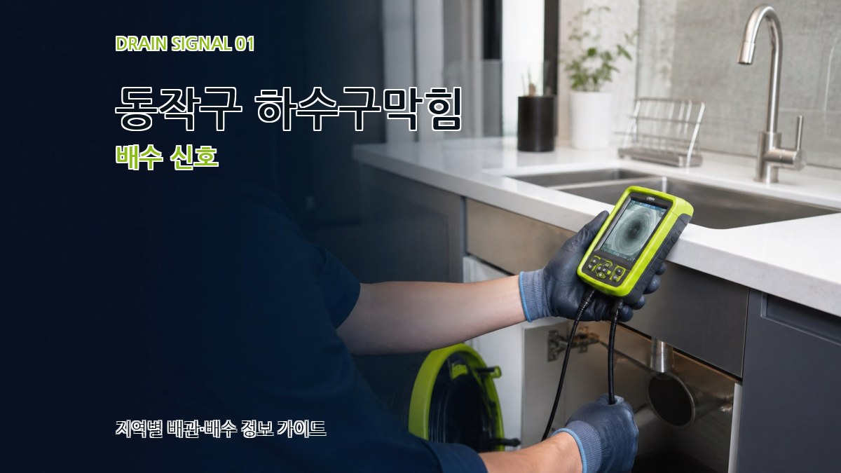 동작구 하수구막힘