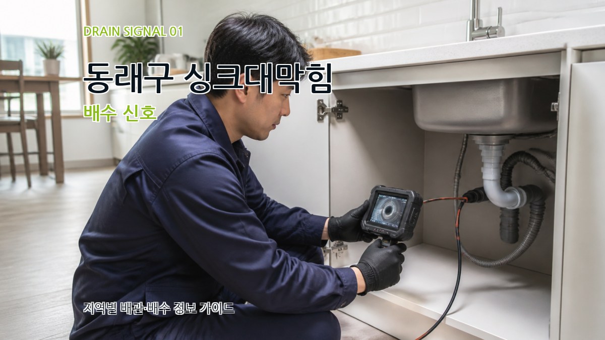 동래구 싱크대막힘