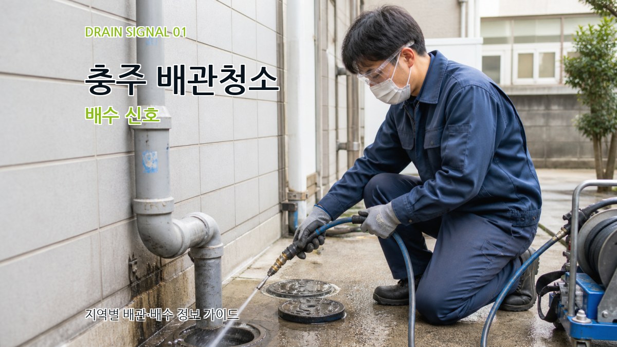 충주 배관청소