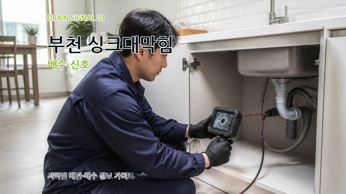 부천 싱크대막힘