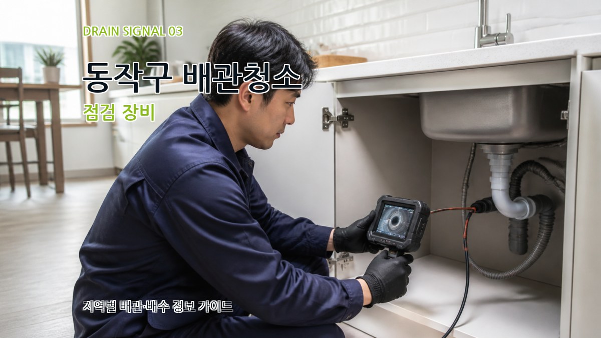 동작구 배관청소 점검 장비