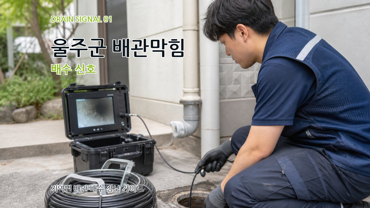 울주군 배관막힘