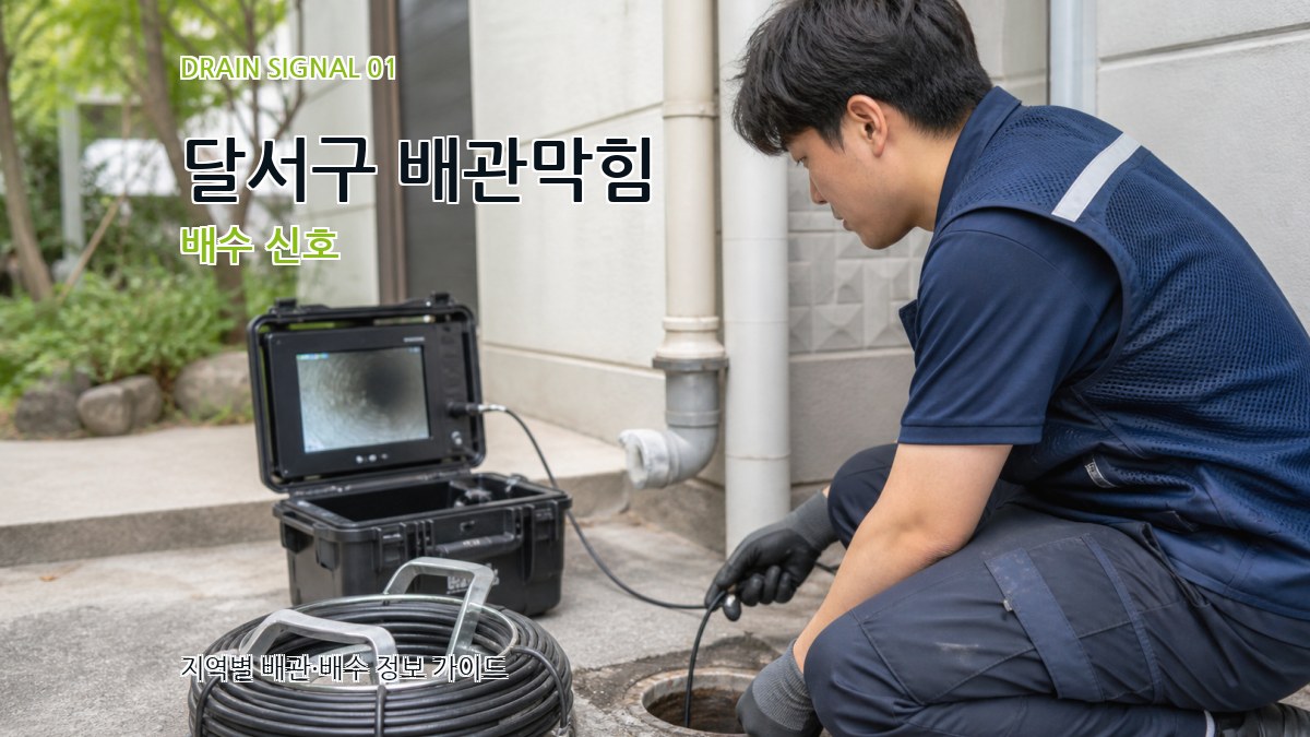 달서구 배관막힘