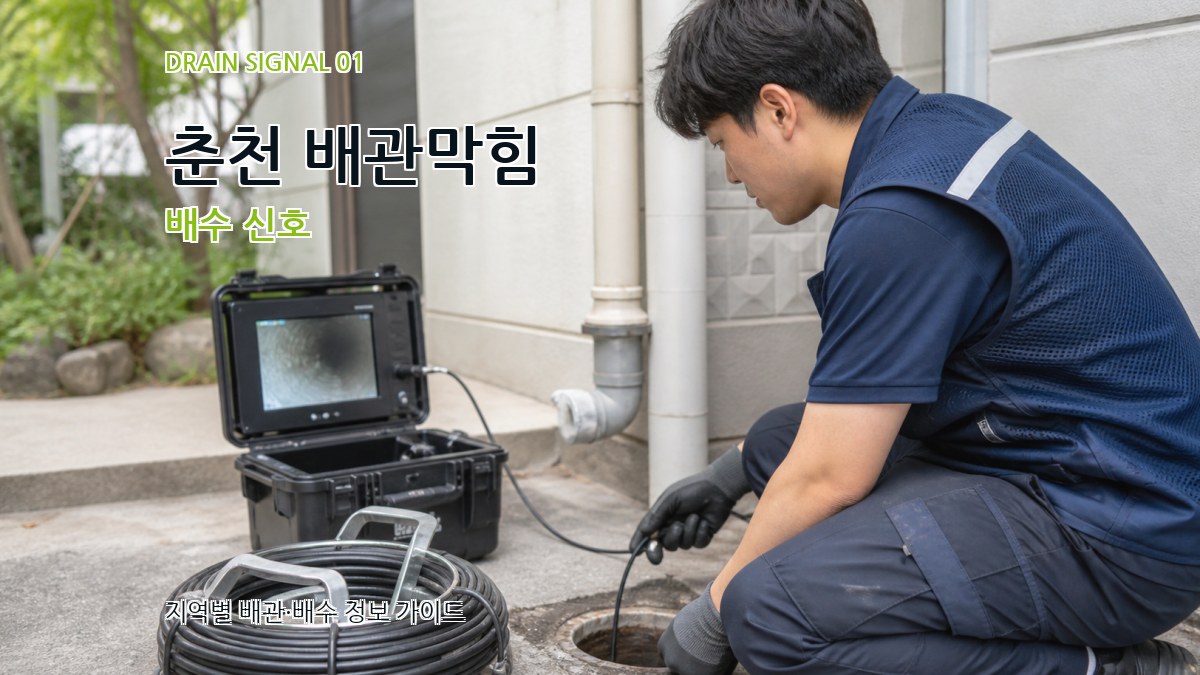 춘천 배관막힘