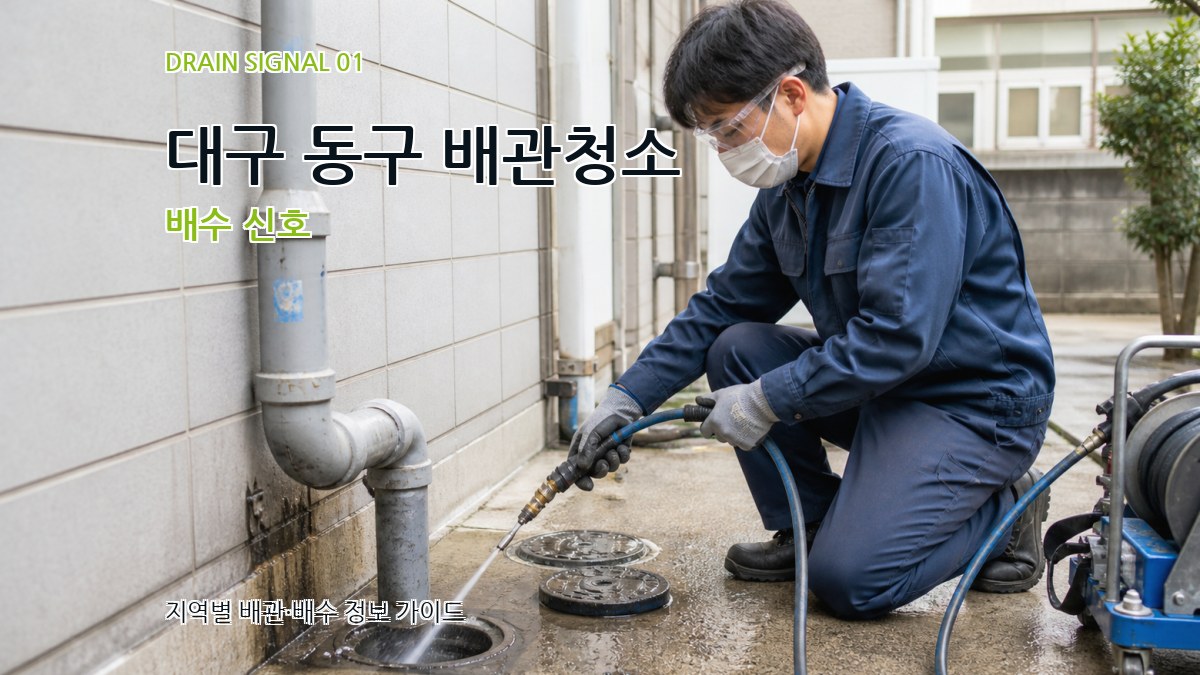 대구 동구 배관청소