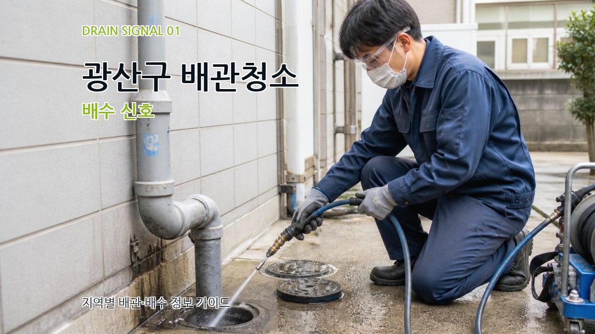 광산구 배관청소