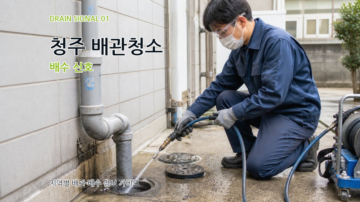 청주 배관청소