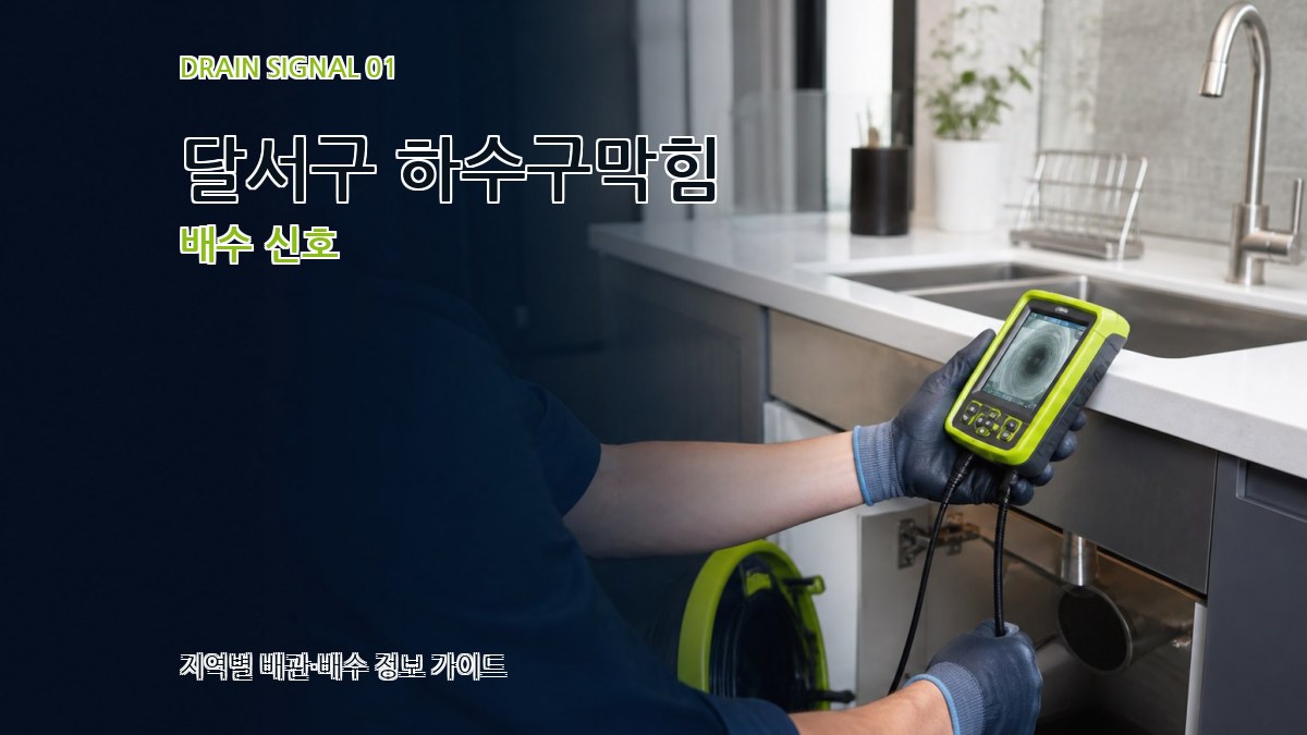 달서구 하수구막힘