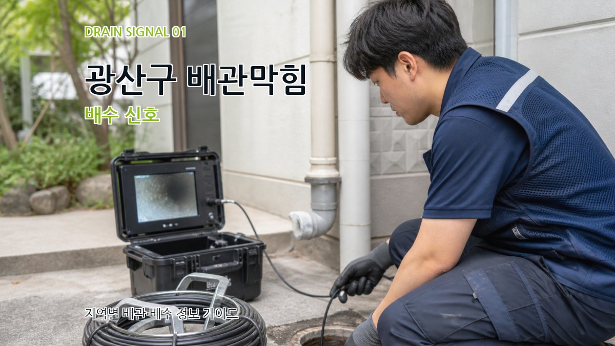 광산구 배관막힘