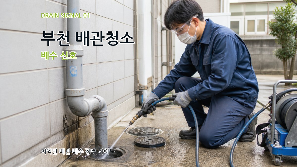 부천 배관청소