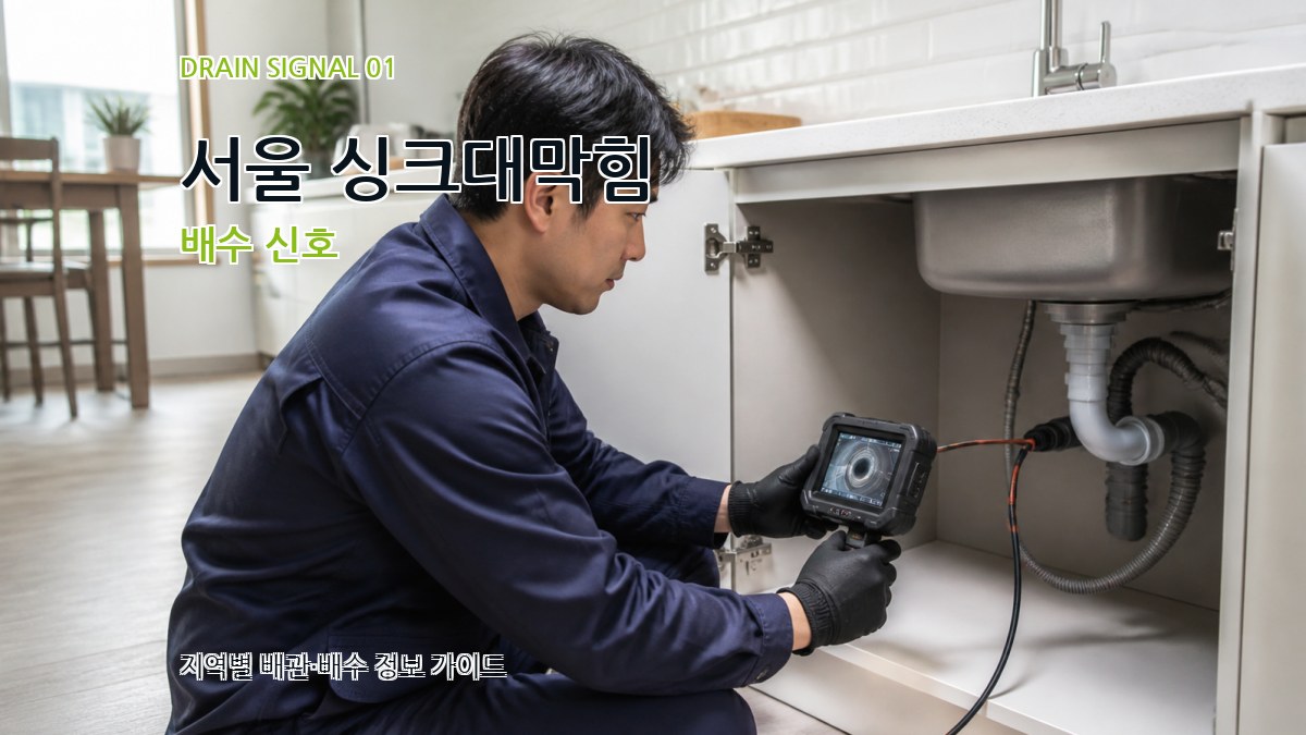 서울 싱크대막힘