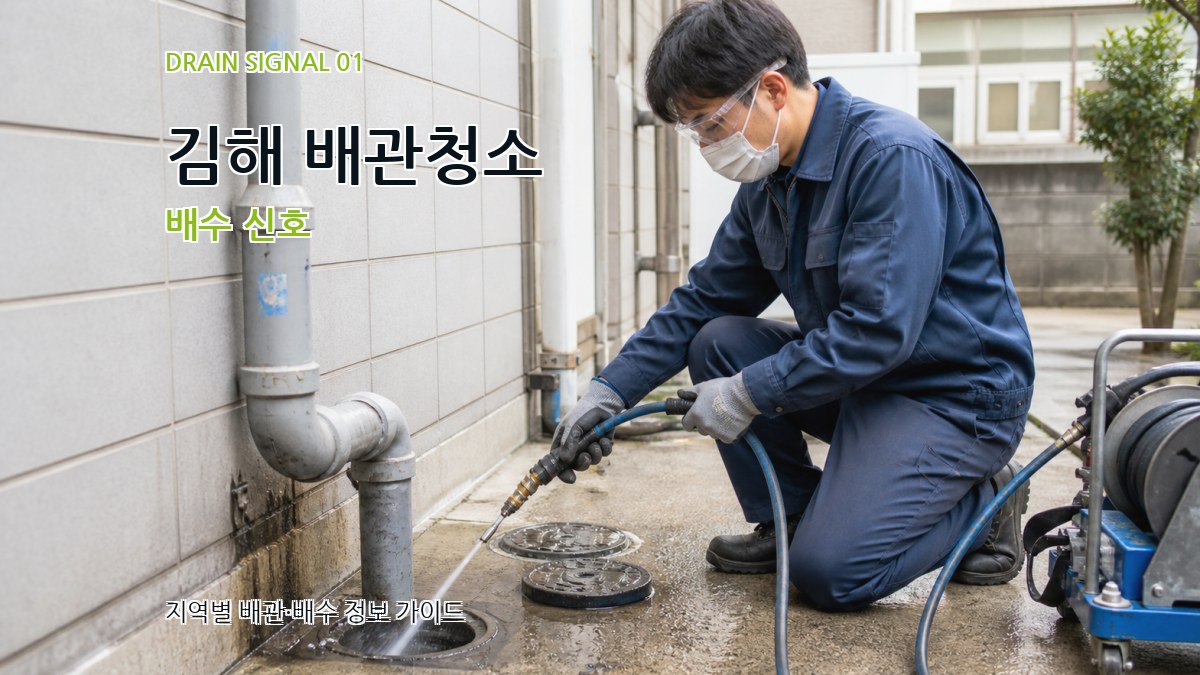 김해 배관청소