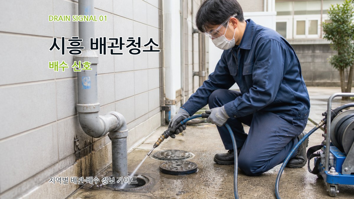 시흥 배관청소